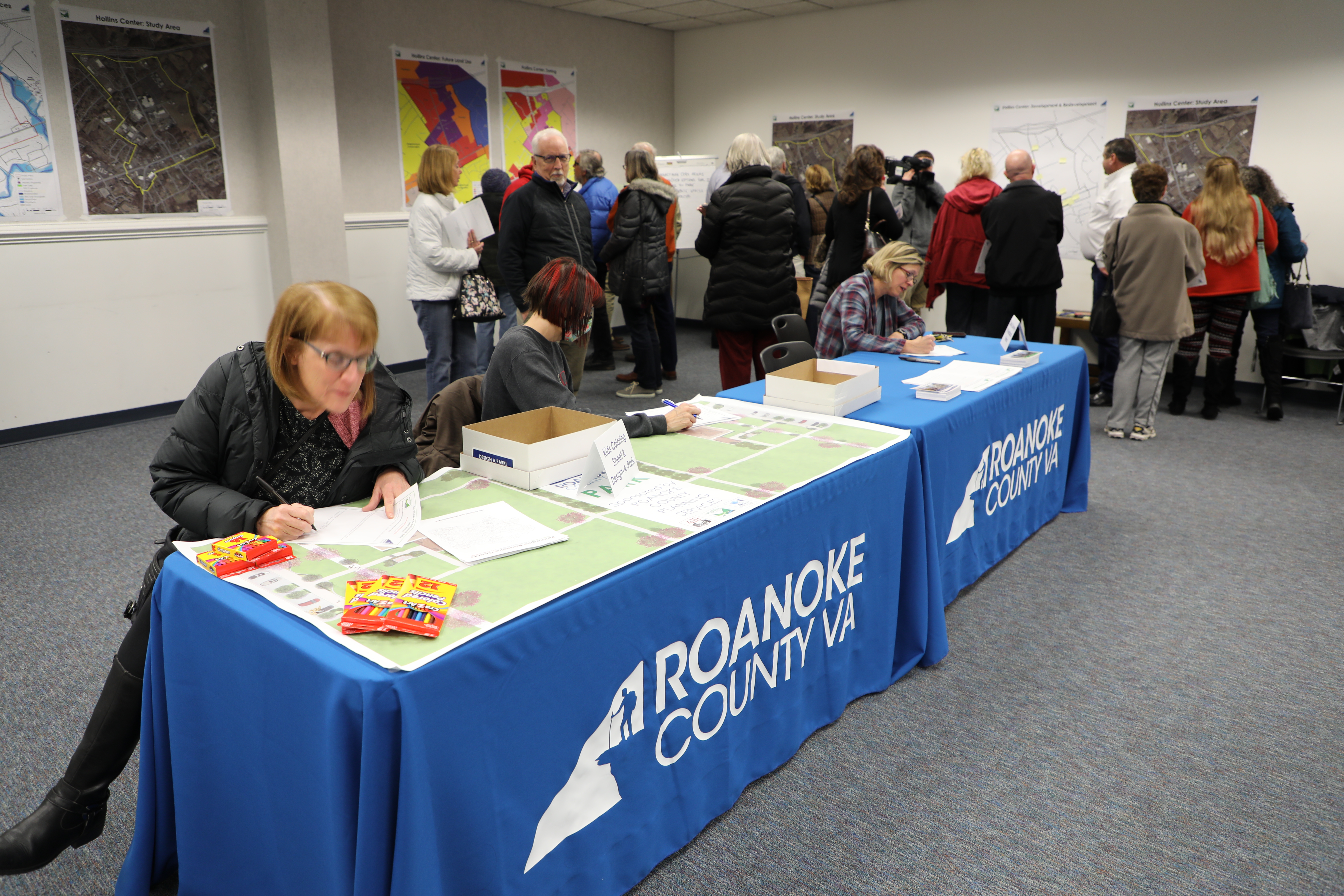 Hollins Center Community Meeting - March 2018